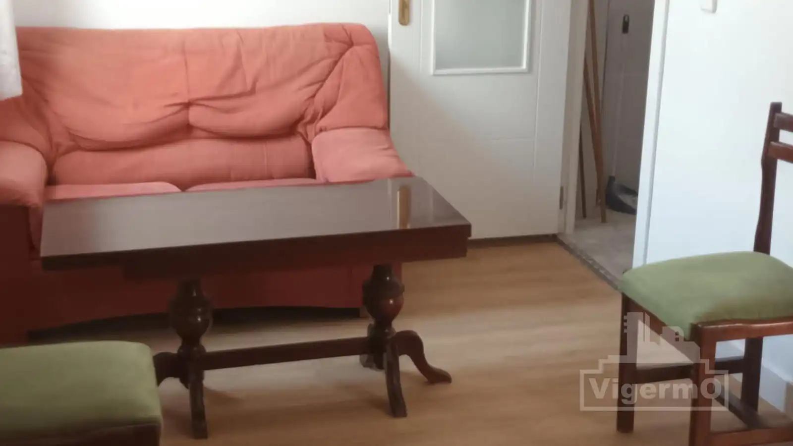 Living room of Flat for rent in Madrid  with Air Conditioner