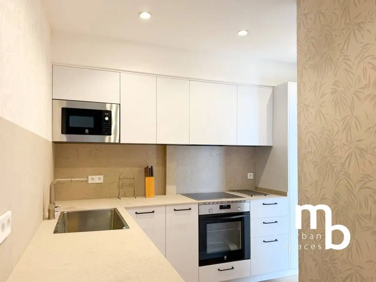 Cocina de Piso de alquiler en Madrid con Aire acondicionado, Calefacción y Terraza