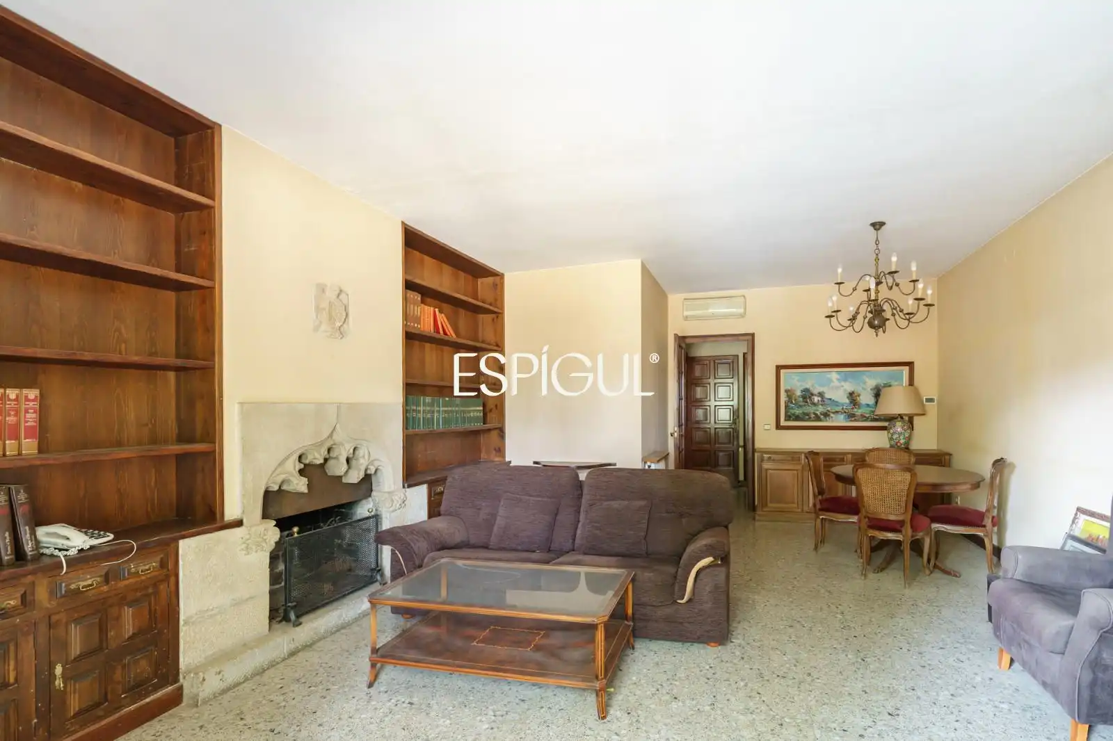 Wohnzimmer von Maisonette zum Verkauf in Alella mit Heizung, Terrasse und Balkon