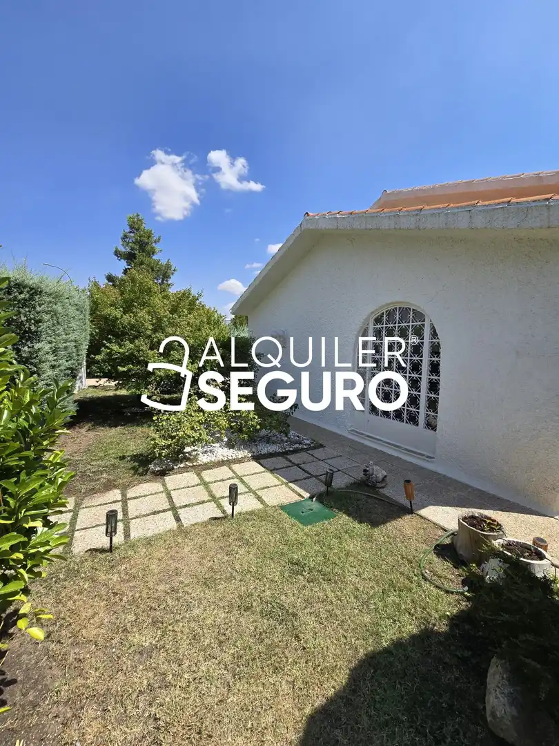 Garden of Houses for rent in Nuevo Baztán  with Air Conditioner, Heating and Terrace