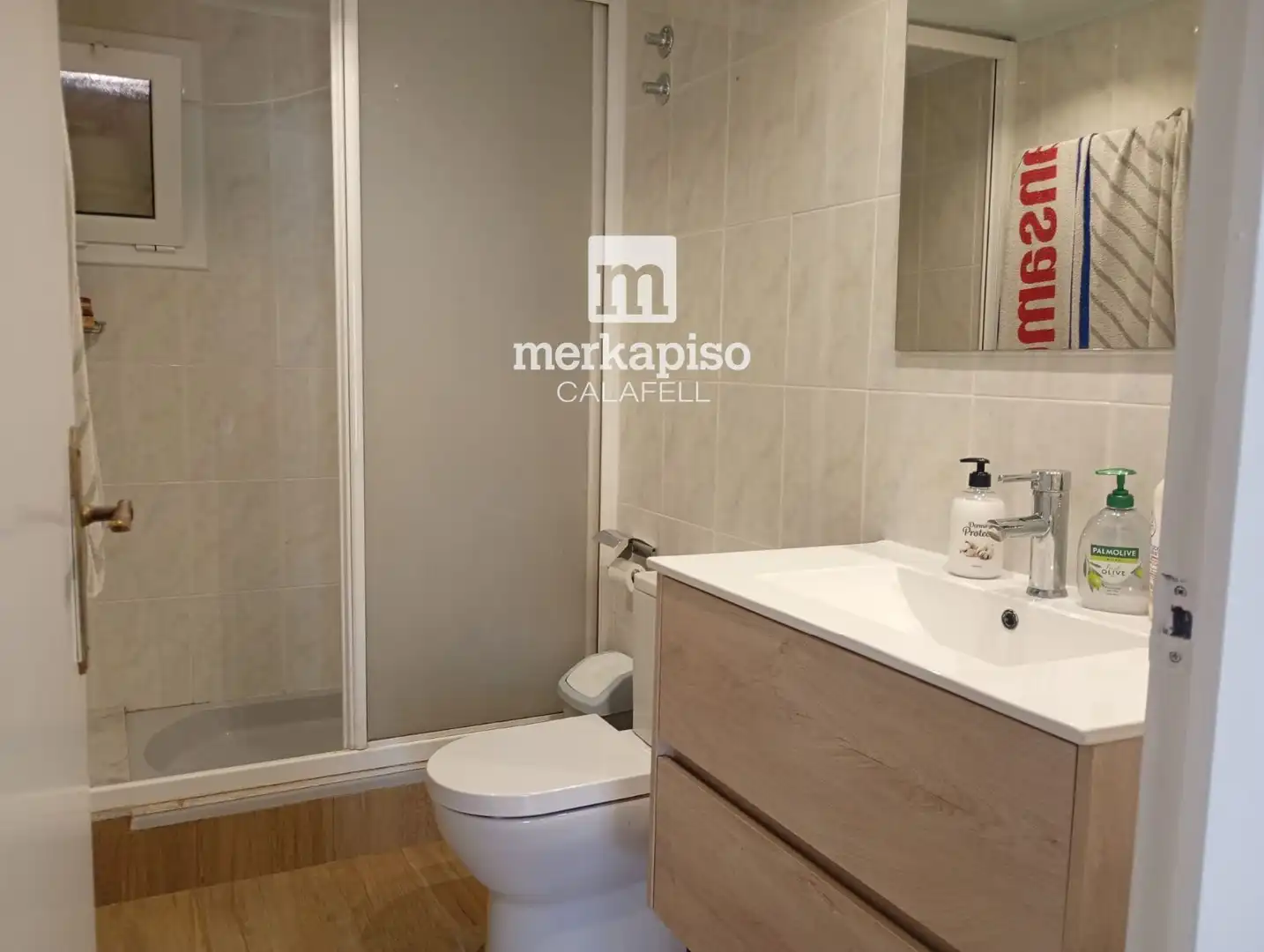 Baño de Casa adosada en venta en Cunit con Aire acondicionado y Trastero