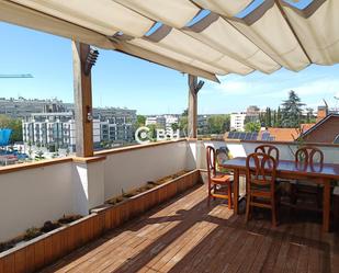 Terrassa de Casa adosada en venda en  Madrid Capital amb Aire condicionat i Calefacció