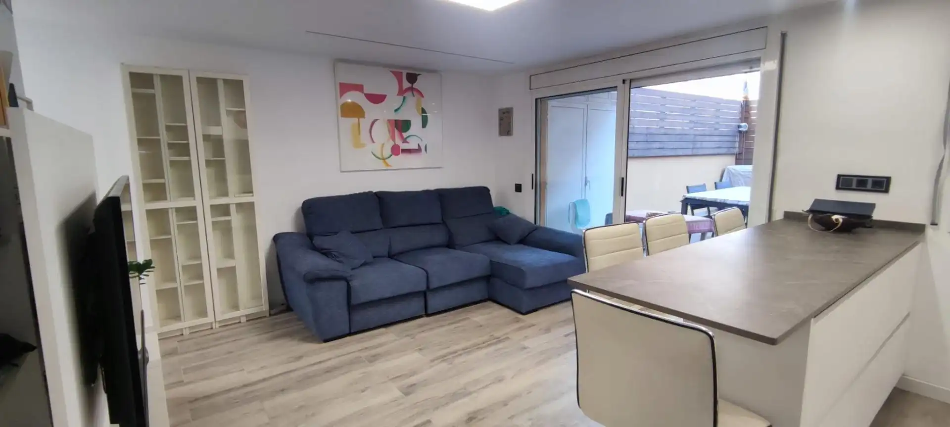 Sala d'estar de Pis en venda en Calella amb Terrassa i Balcó
