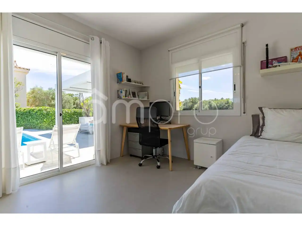 Bedroom of Houses for sale in Sant Pere de Ribes  with Air Conditioner, Private garden and Terrace