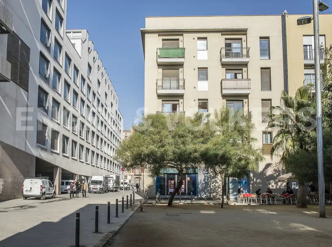 Exterior view of Flat for rent in Barcelona  with Air Conditioner, Heating and Furnished