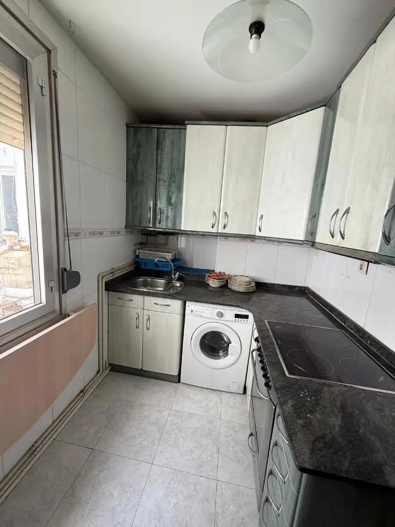 Kitchen of Flat for sale in  Logroño  with Heating, Parquet flooring and Storage room