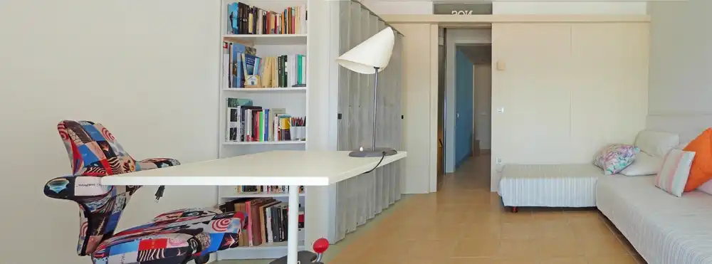 Habitación de Casa adosada en venta en Alicante / Alacant con Aire acondicionado, Jardín privado y Terraza