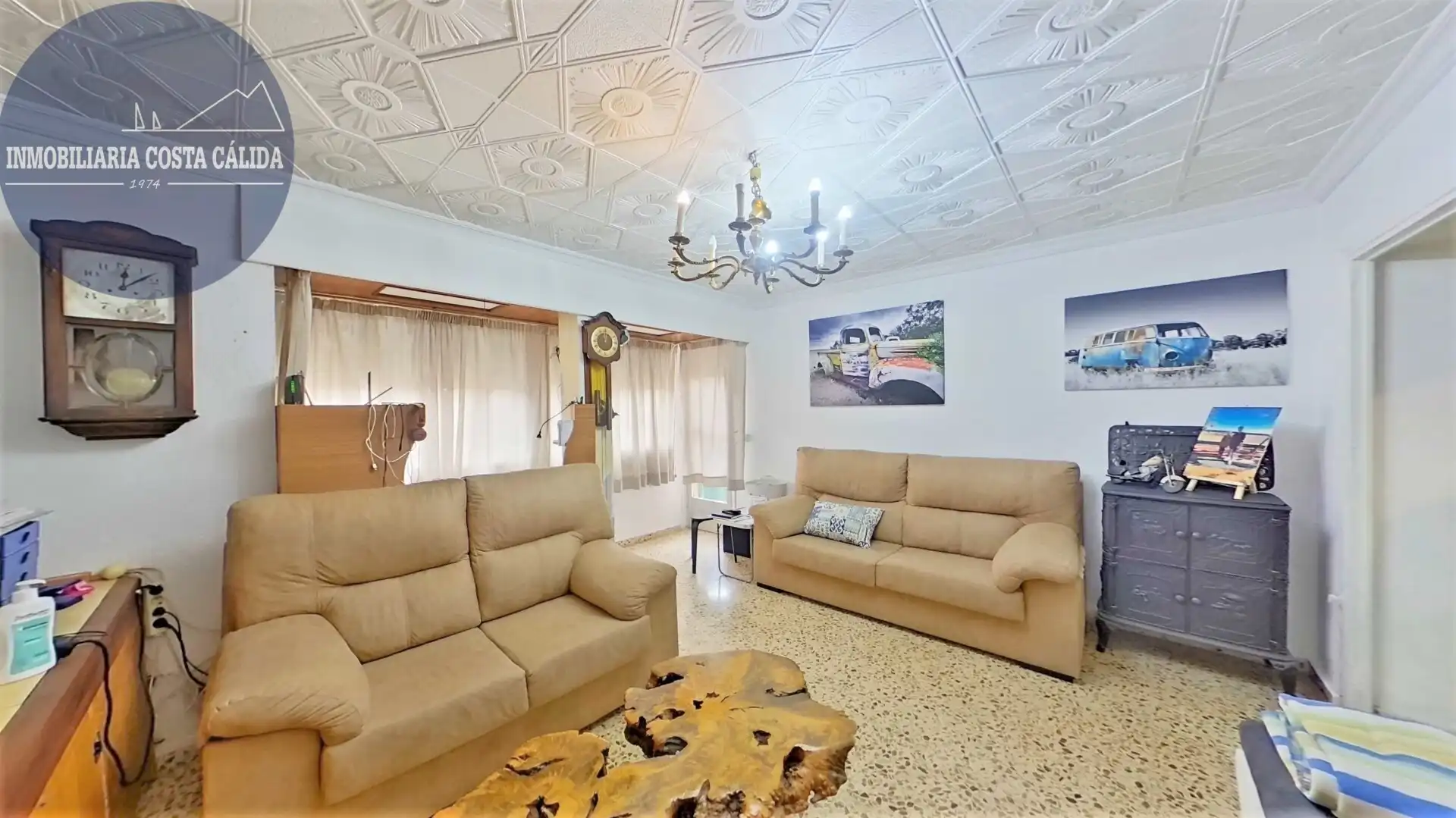 Sala de estar de Piso en venta en Águilas con Aire acondicionado, Calefacción y Terraza