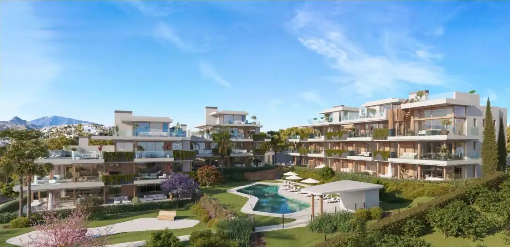 Penthouse with pool for sale in Estepona Pueblo, imagen 7