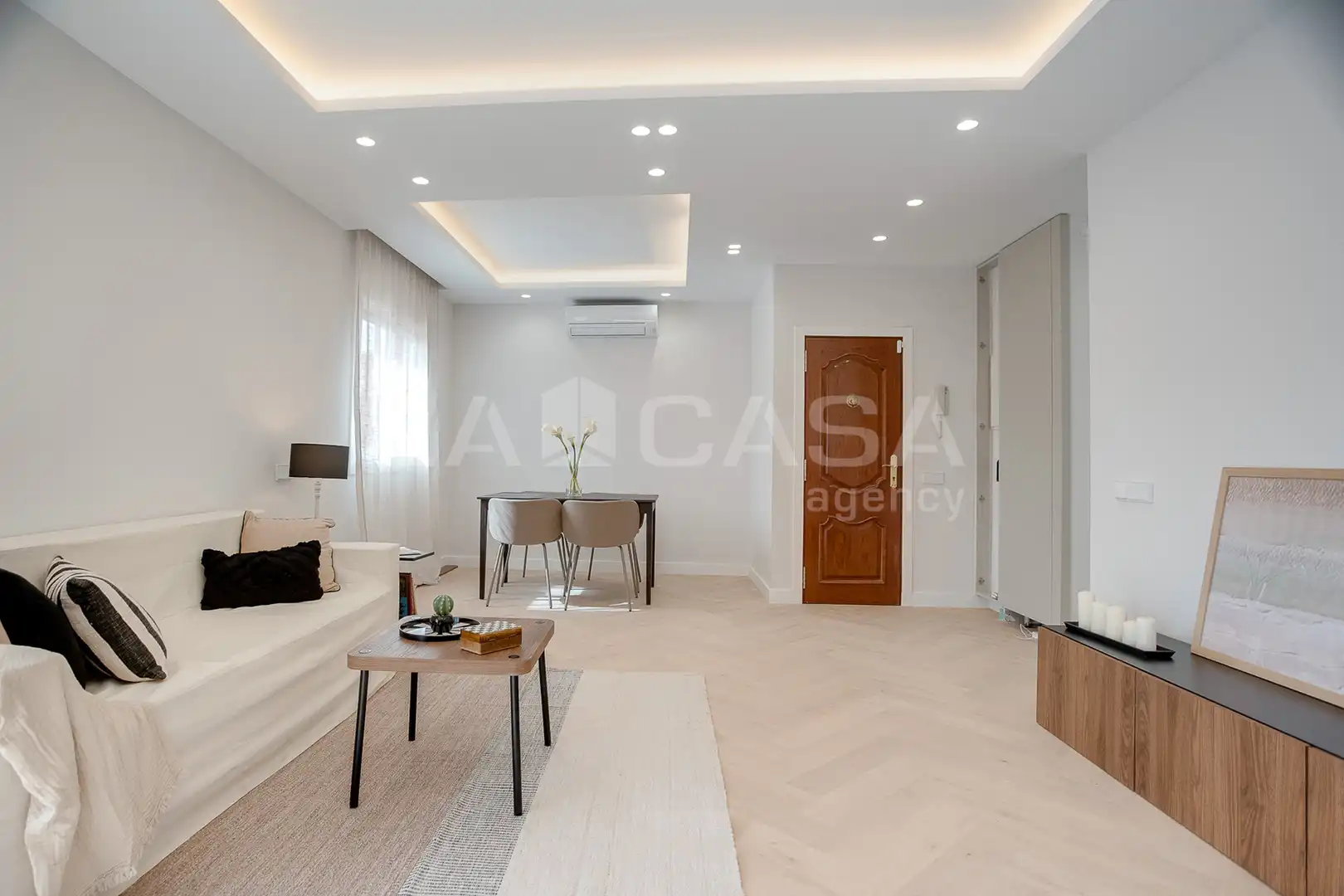 Sala de estar de Ático en venta en Granollers con Calefacción y Terraza