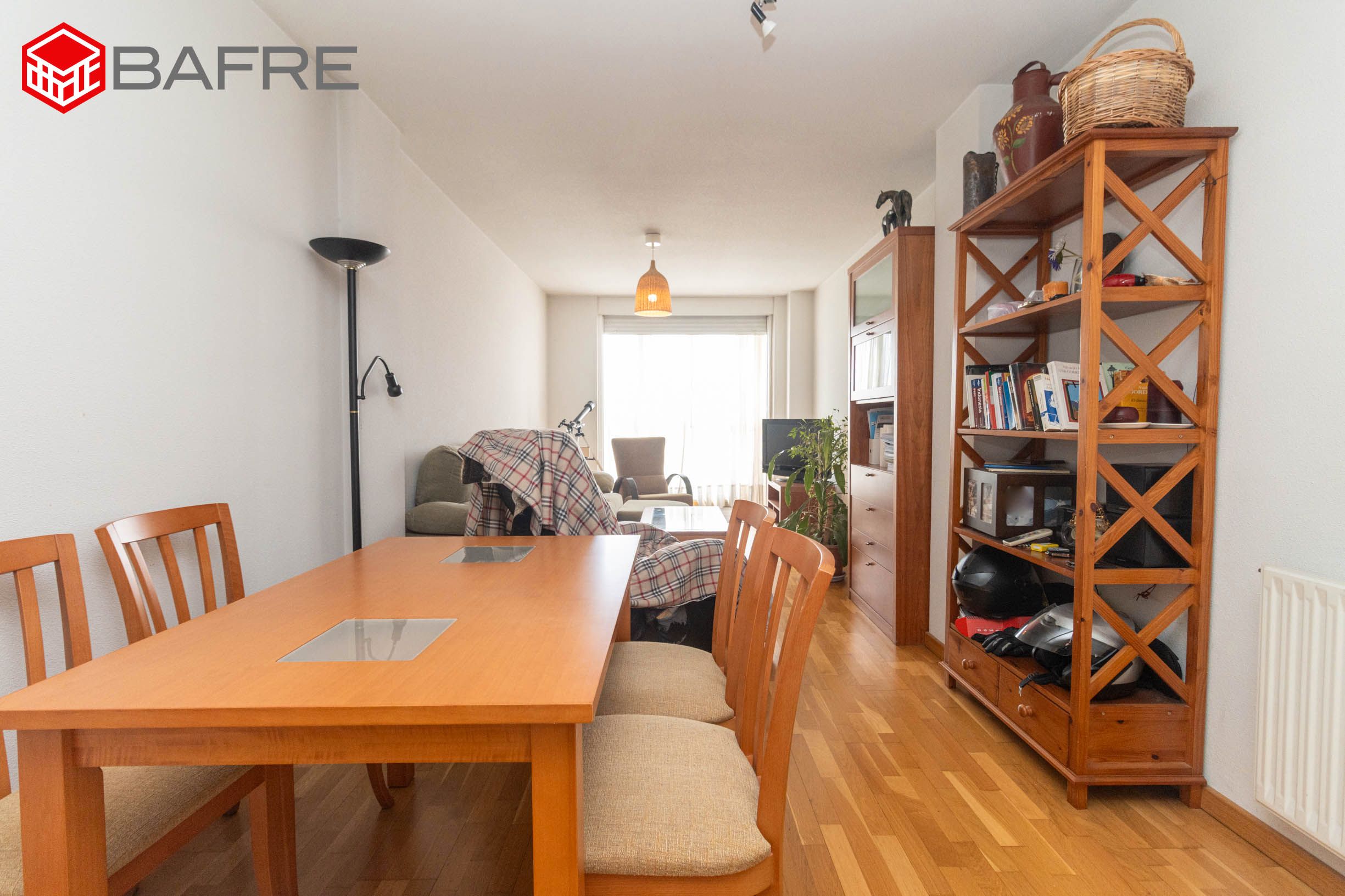 Living room of Flat for sale in  Madrid Capital  with Heating