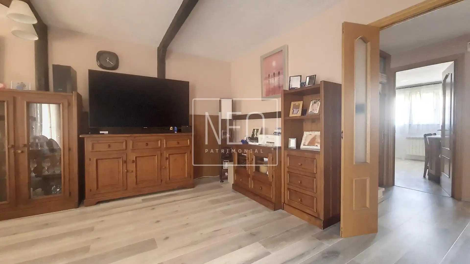 Sala de estar de Casa adosada en venta en Parla con Aire acondicionado, Calefacción y Balcón