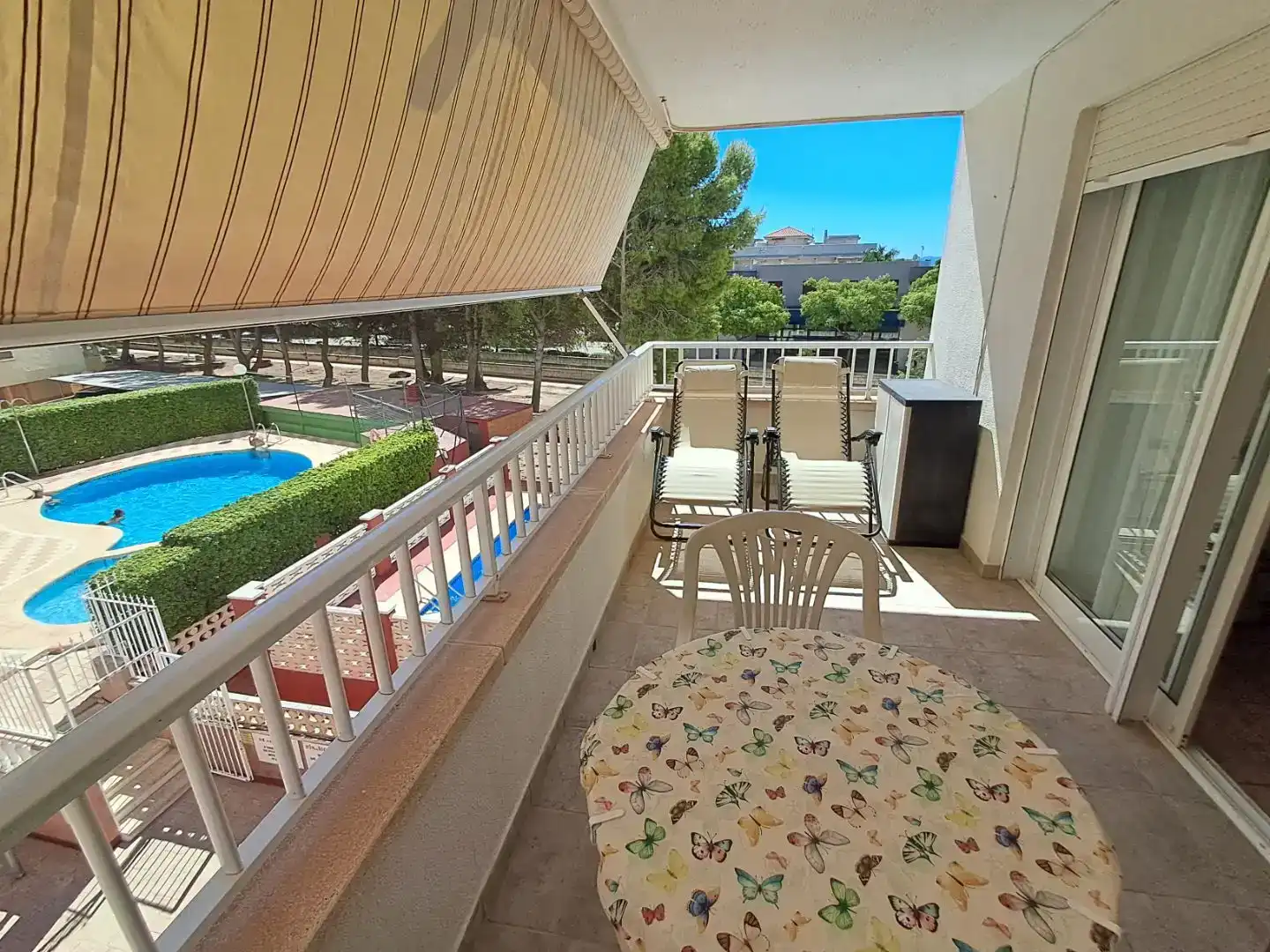 Terrasse von Wohnung zur Miete in Miramar, Valencia