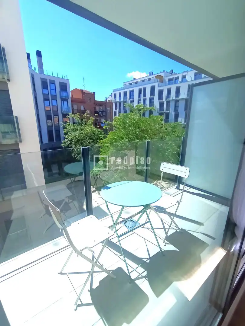 Terrace of Flat for rent in Madrid  with Heating, Private garden and Terrace