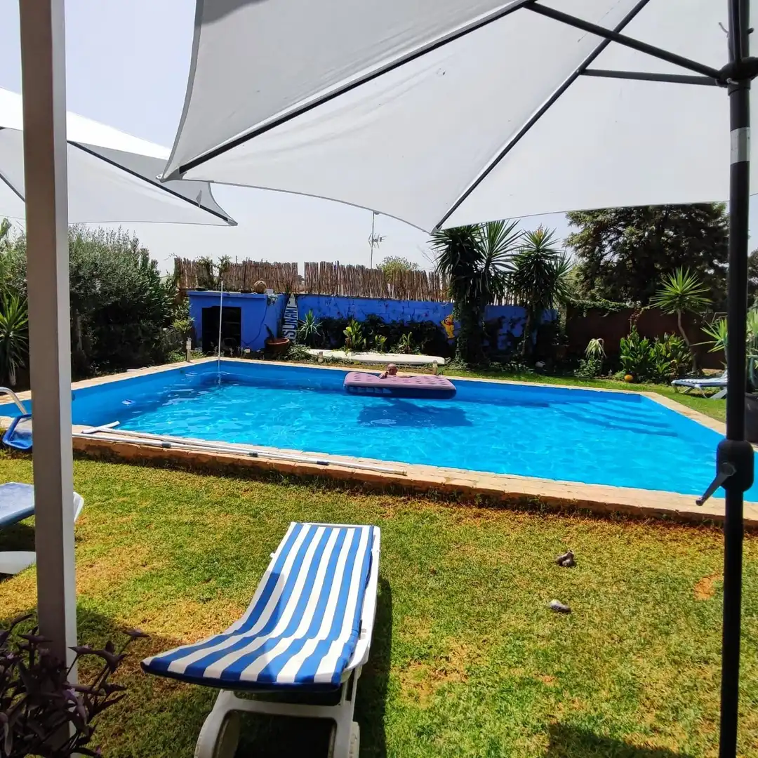 Piscina de Casa o chalet en venta en Dos Hermanas con Aire acondicionado, Calefacción y Jardín privado