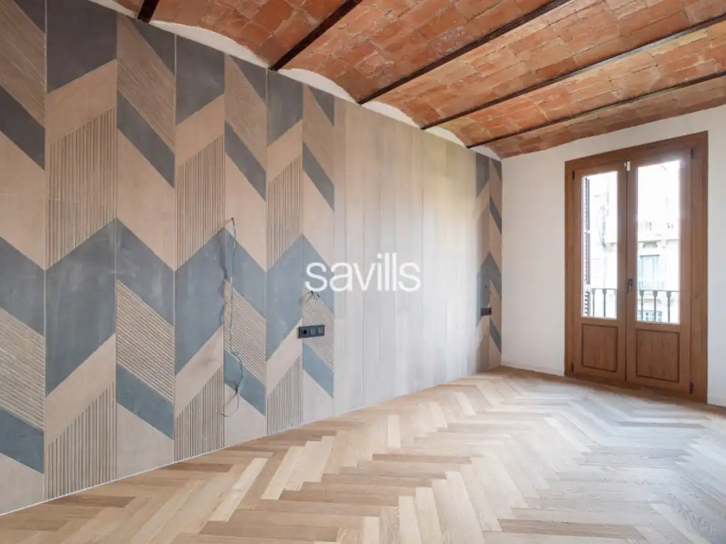 Sala de estar de Apartamento en venta en Barcelona con Aire acondicionado y Terraza