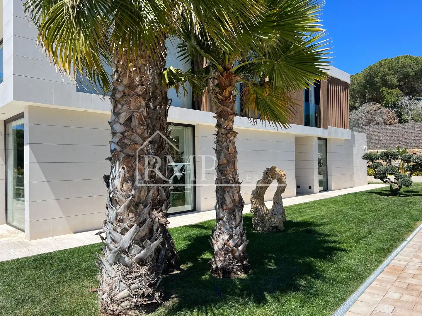 Vista exterior de Casa o chalet en venta en Sant Andreu de Llavaneres con Aire acondicionado, Calefacción y Jardín privado