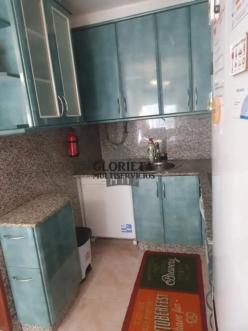Kitchen of Flat for sale in Vigo   with Heating, Parquet flooring and Storage room