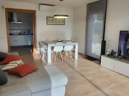 Sala d'estar de Casa o xalet en venda en La Roca del Vallès amb Aire condicionat
