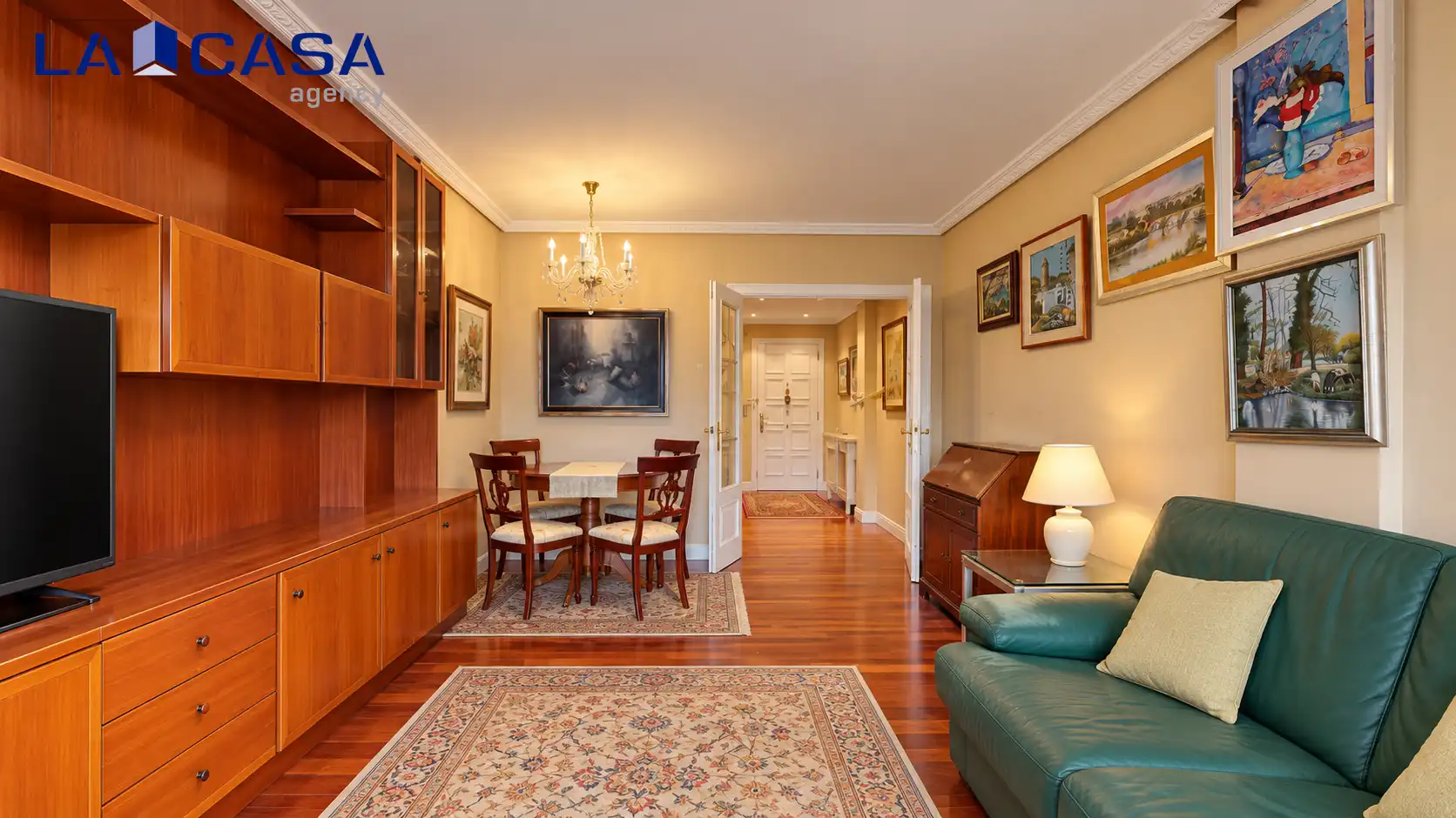 Sala de estar de Piso en venta en Deusto