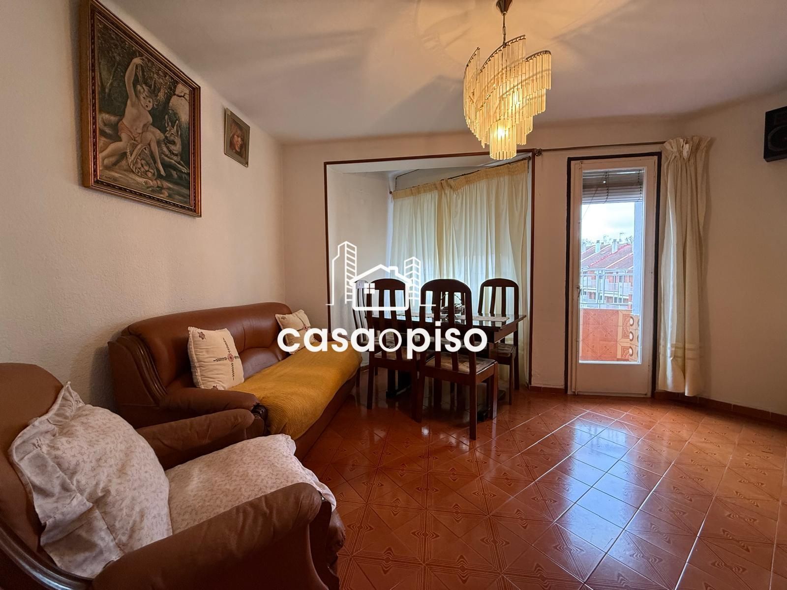 Sala de estar de Piso en venta en Terrassa con Calefacción y Terraza