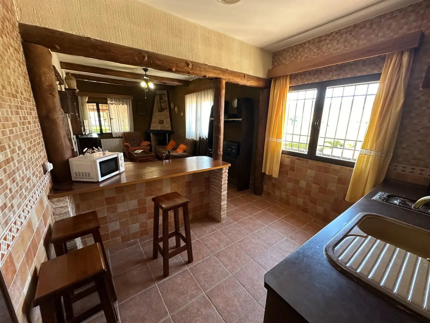 Kitchen of Houses for sale in Villar de Olalla  with Air Conditioner, Heating and Private garden