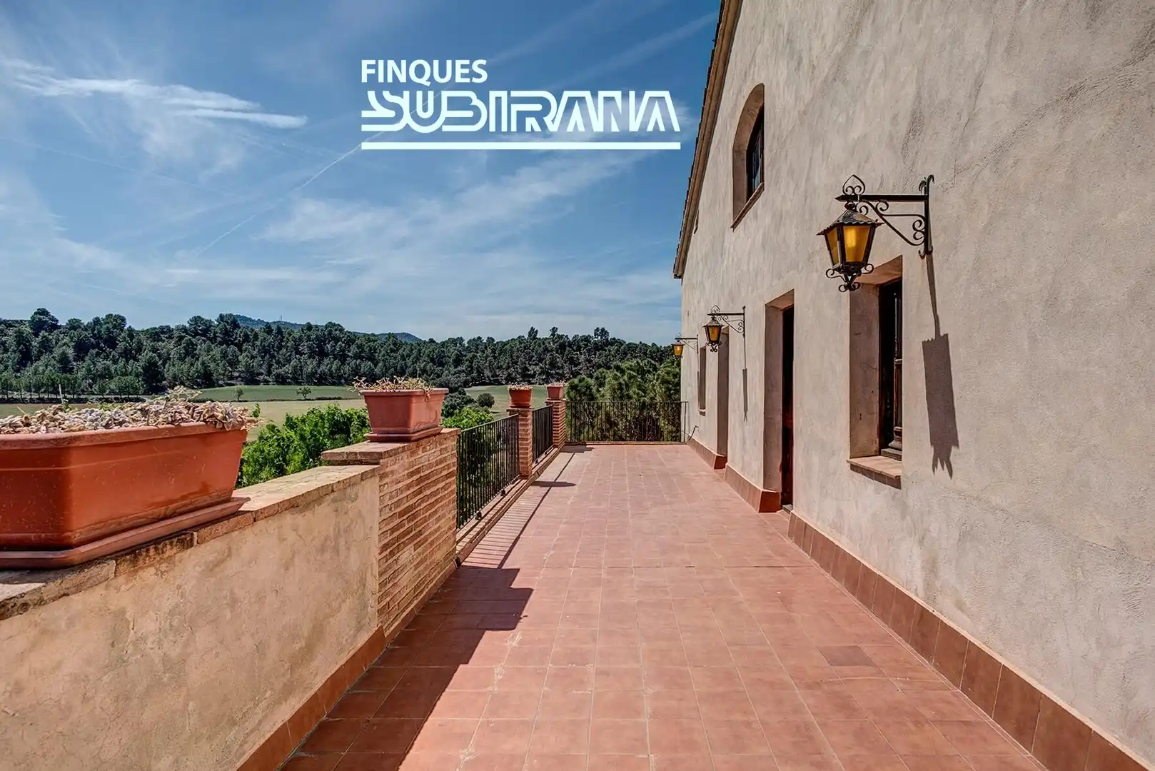 Terraza de Finca rústica en venta en Igualada con Calefacción, Jardín privado y Terraza