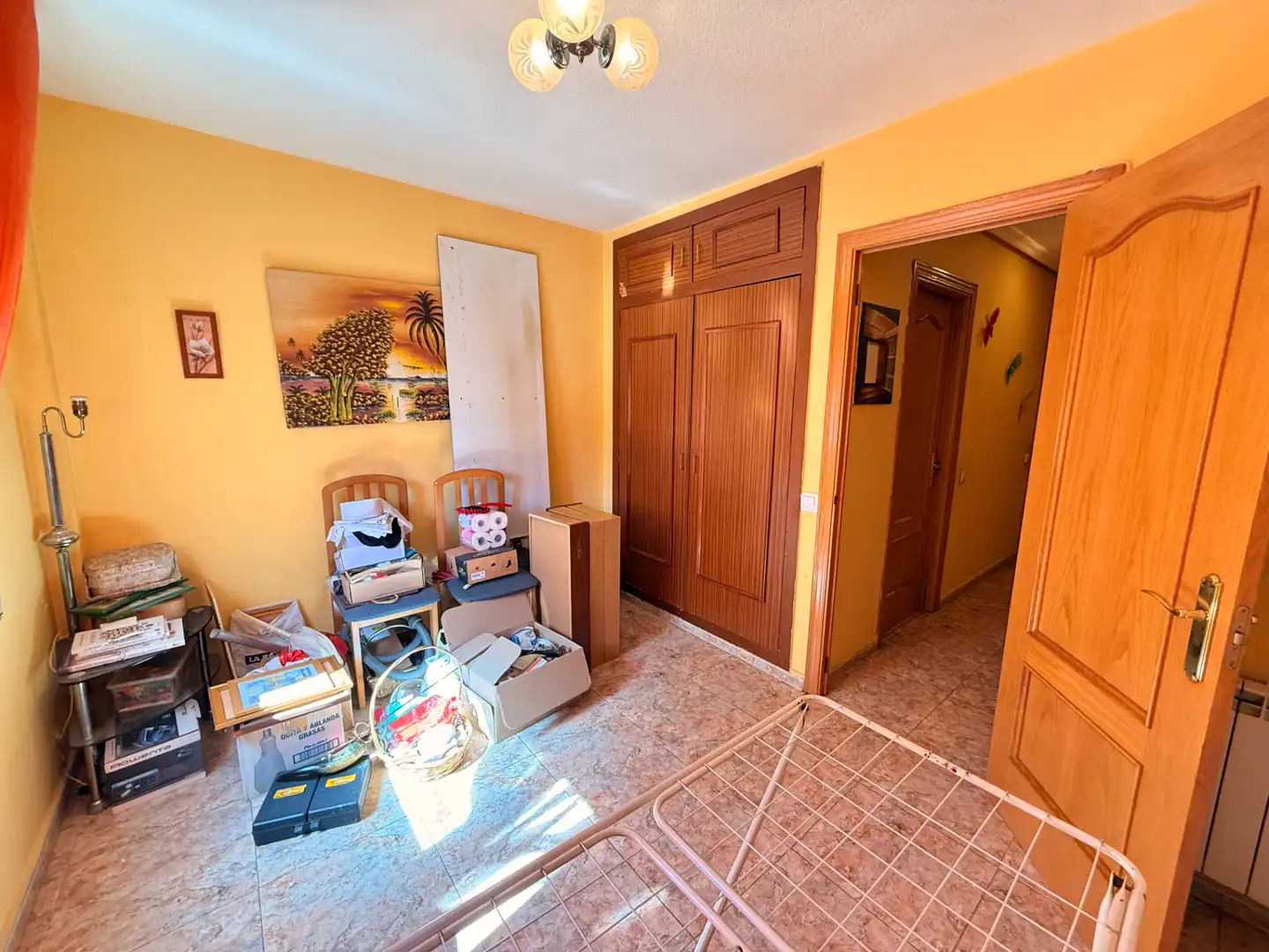 Schlafzimmer von Wohnung zum Verkauf in Madrid mit Heizung, Terrasse und Abstellraum