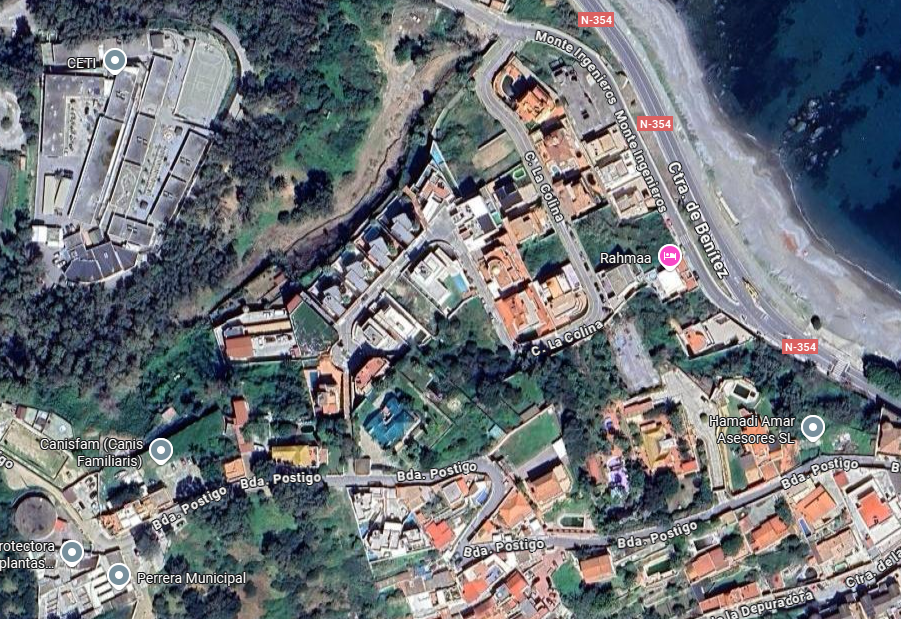 Exterior view of House or chalet for sale in  Ceuta Capital