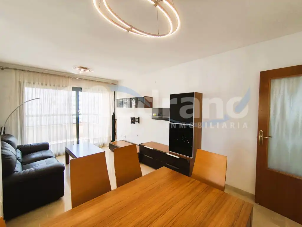 Sala de estar de Piso en venta en Villajoyosa / La Vila Joiosa con Aire acondicionado, Calefacción y Jardín privado