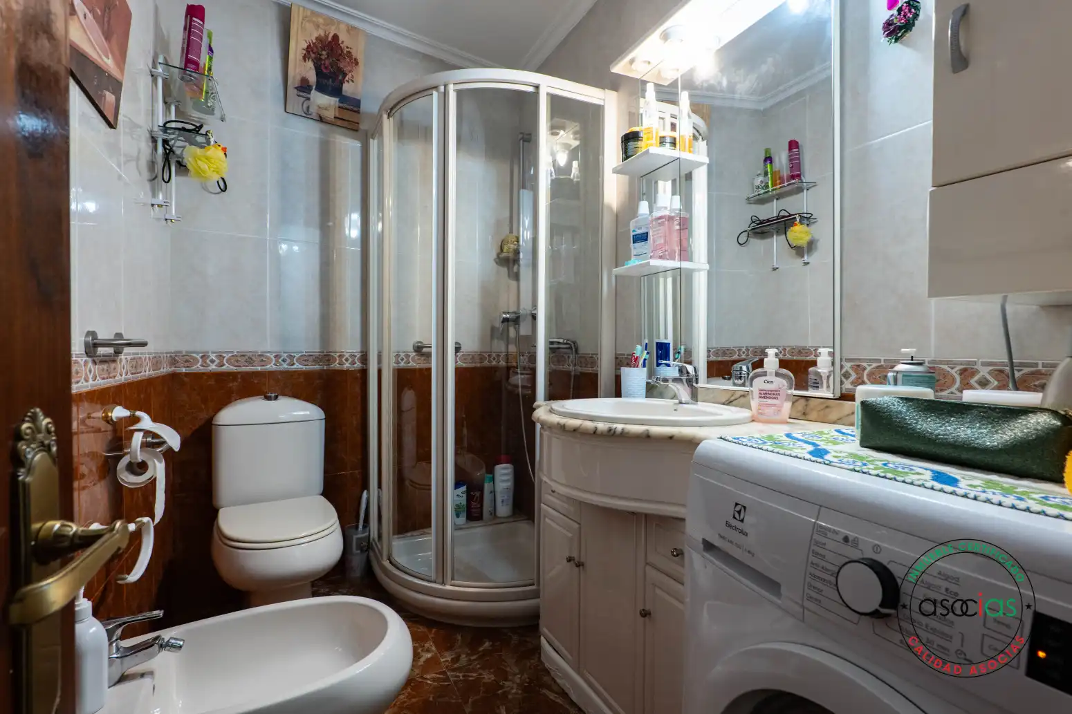 Bathroom of Flat for sale in Gijón   with Heating and Terrace
