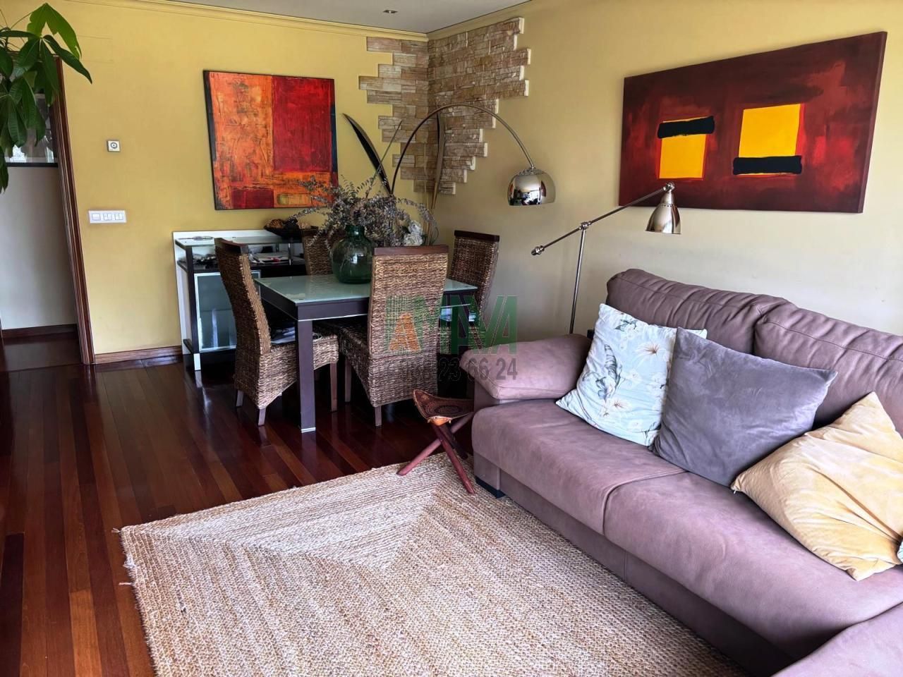 Sala de estar de Piso en venta en Ourense Capital  con Calefacción y Balcón