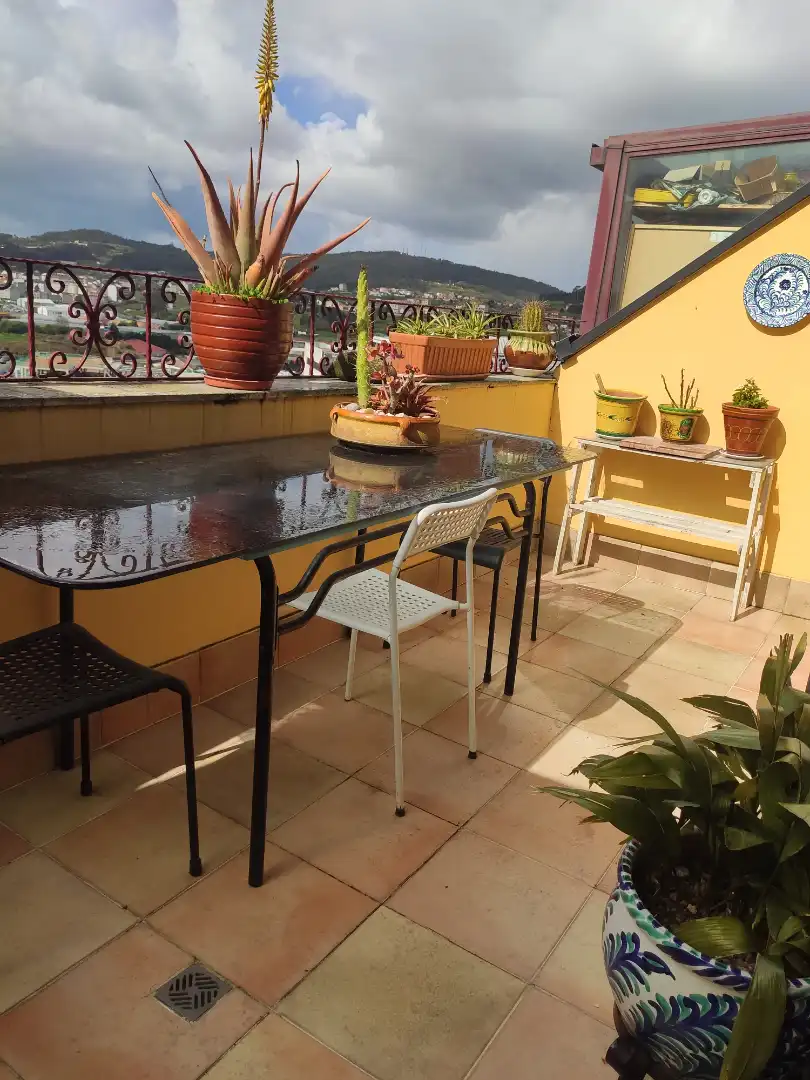Terraza de Dúplex en venta en Arteixo con Calefacción, Parquet y Terraza