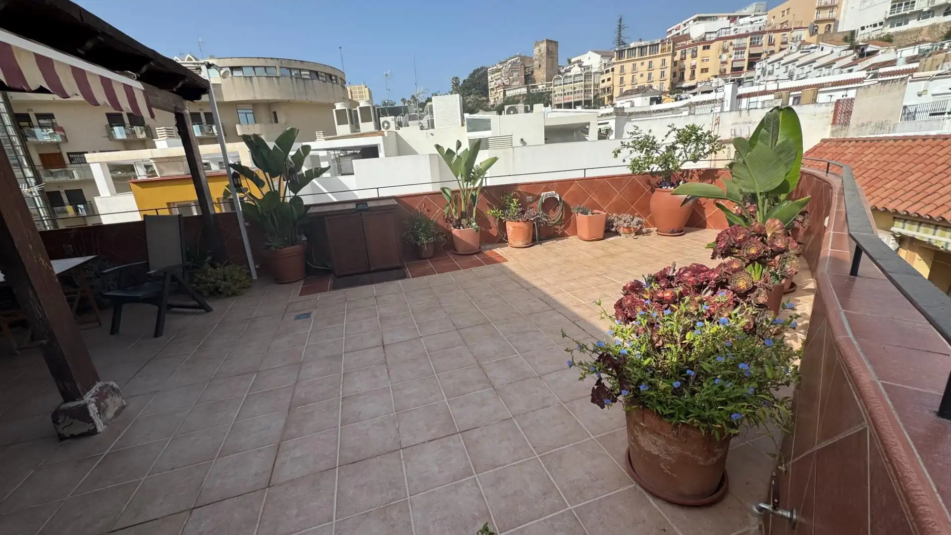 Terrasse von Dachboden zum Verkauf in Torremolinos mit Terrasse und Möbliert
