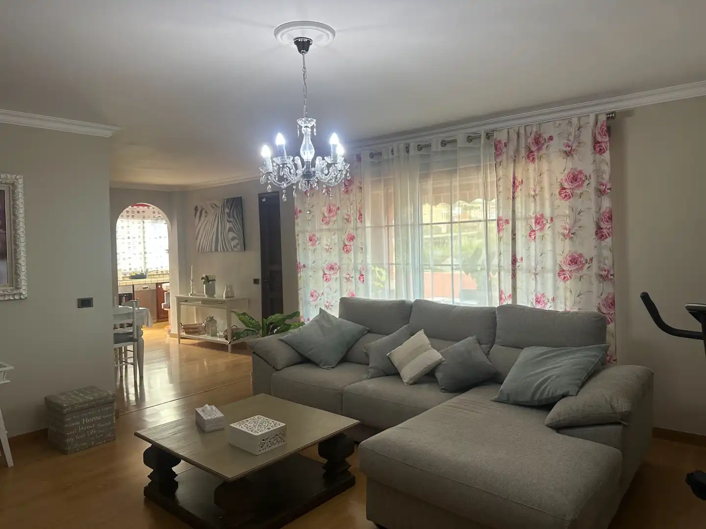 Sala de estar de Casa o chalet de alquiler en La Orotava con Jardín privado, Terraza y Trastero