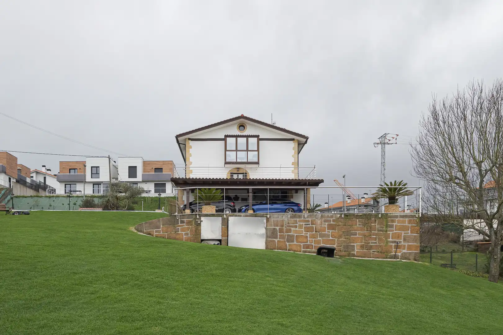 Exterior view of Houses for sale in Lasarte-Oria  with Heating, Private garden and Terrace