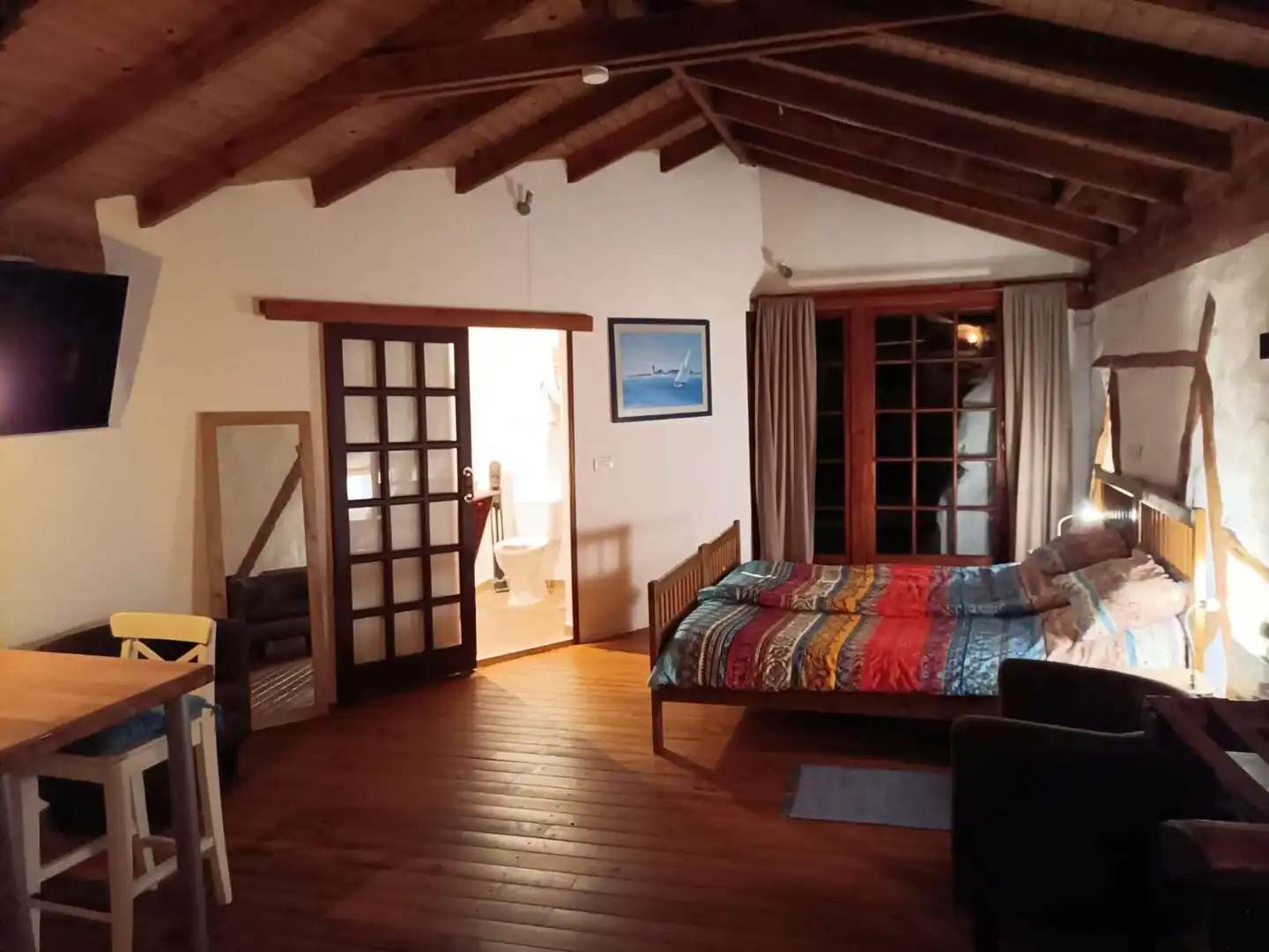 Schlafzimmer von Wohnungen zur untervermieten in Icod de los Vinos mit Klimaanlage, Terrasse und Möbliert