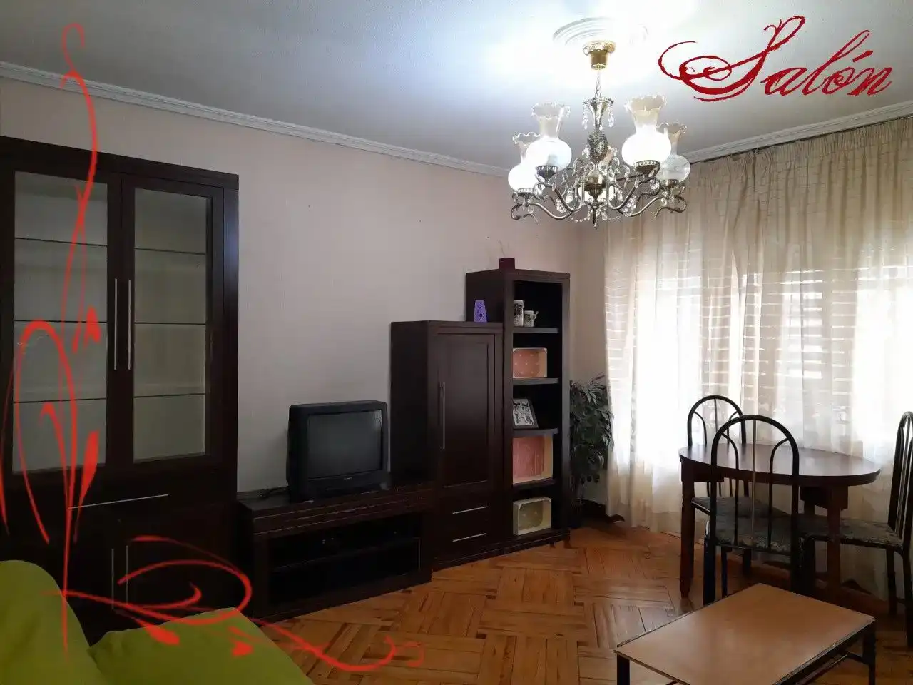 Living room of Flat for share in Capiscol - Gamonal