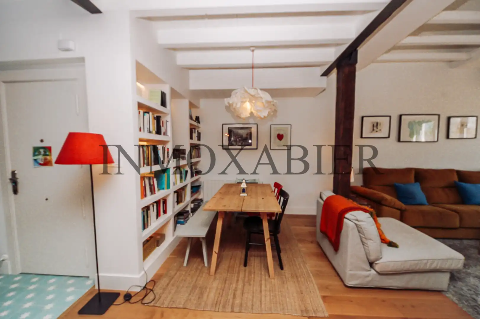 Sala de estar de Dúplex en venta en Bilbao  con Calefacción, Amueblado y Horno