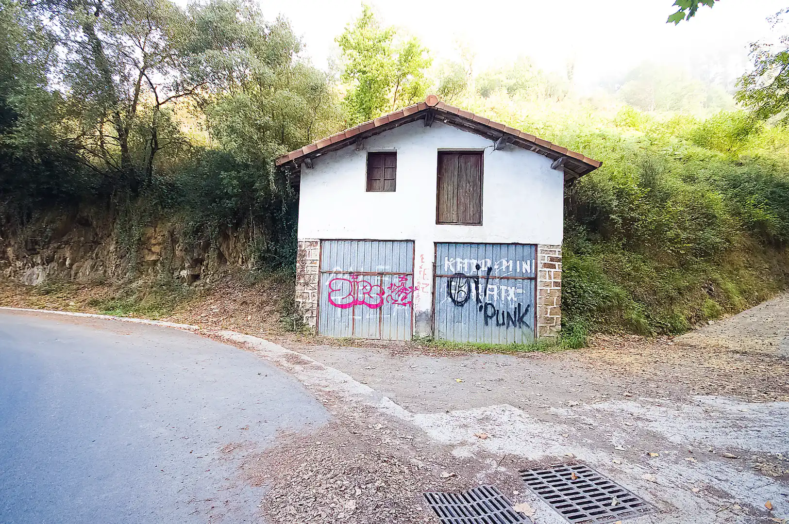 Vista exterior de Finca rústica en venta en Gabiria con Jardín privado y Terraza