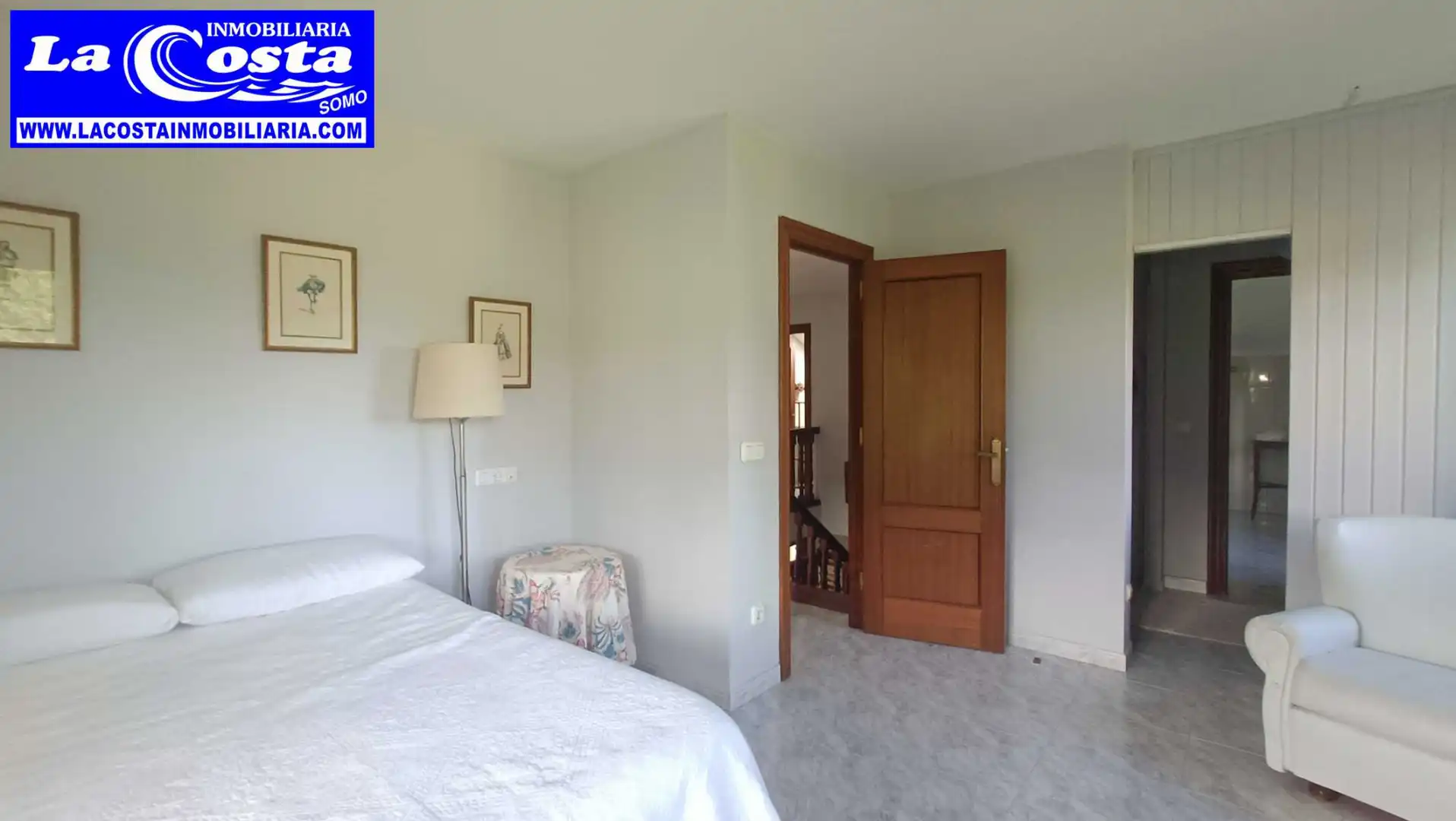 Schlafzimmer von Haus oder Chalet zum Verkauf in Ribamontán al Mar mit Heizung, Privatgarten und Terrasse