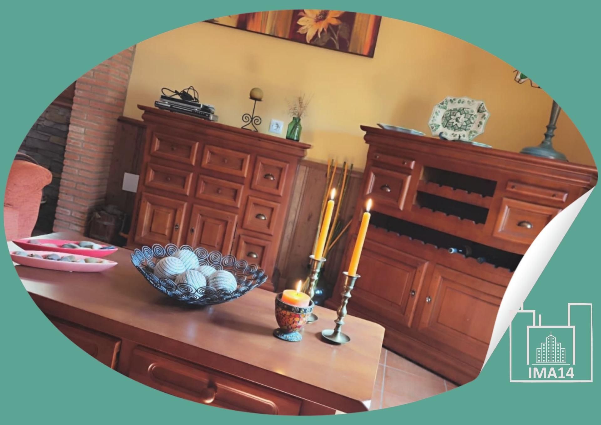 Dining room of Country house for sale in Gradefes  with Heating, Private garden and Community pool