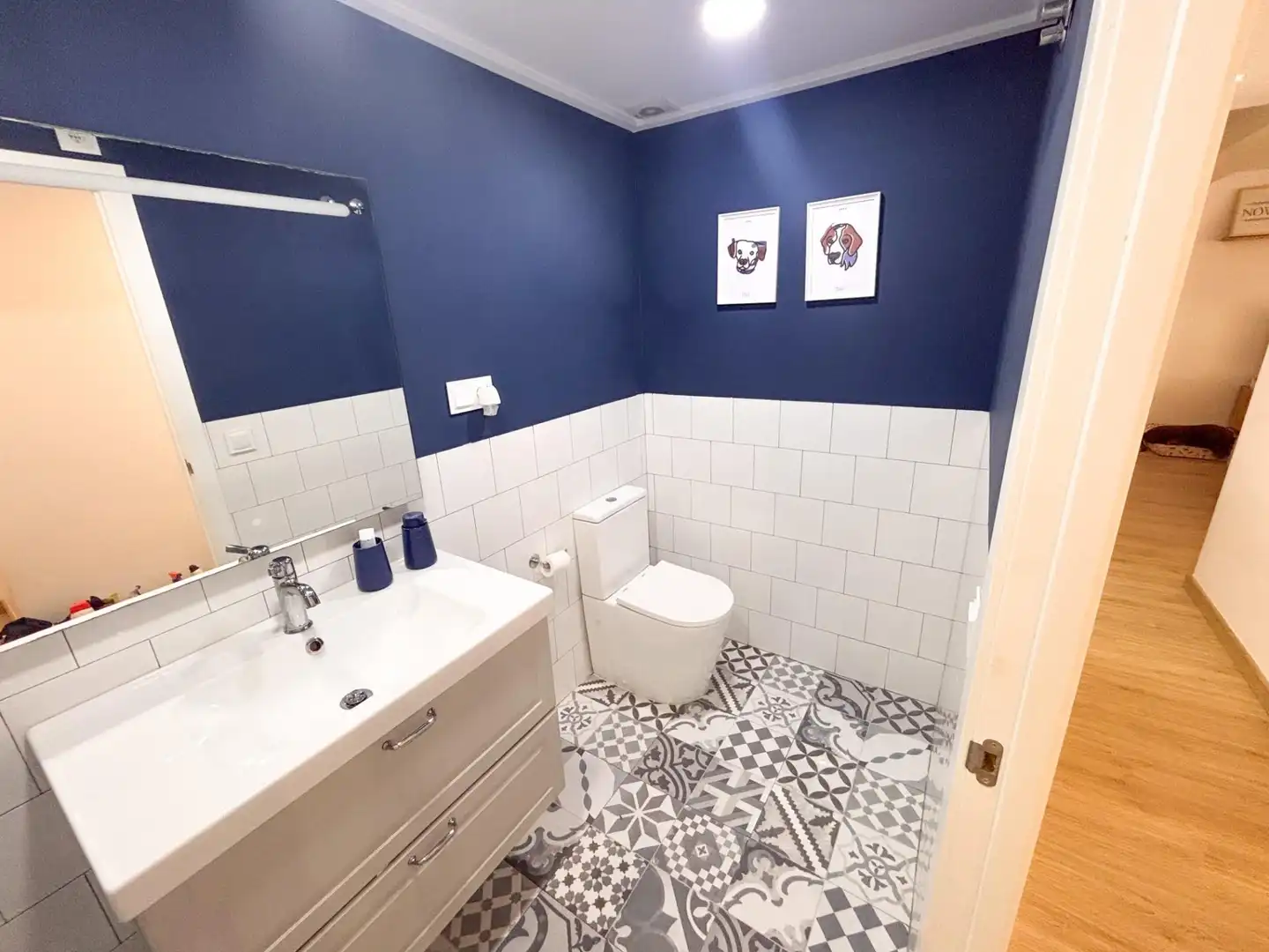 Badezimmer von Wohnung zum Verkauf in Torrevieja mit Klimaanlage, Möbliert und Balkon