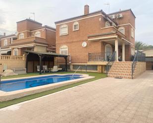 Swimming pool of Single-family semi-detached for sale in Elche / Elx  with Air Conditioner, Terrace and Swimming Pool