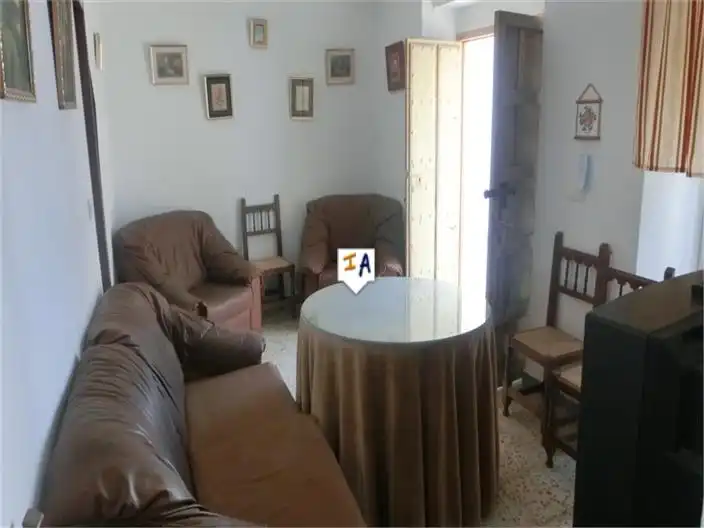 Sala de estar de Casa adosada en venta en Fuente-Tójar con Terraza y Trastero