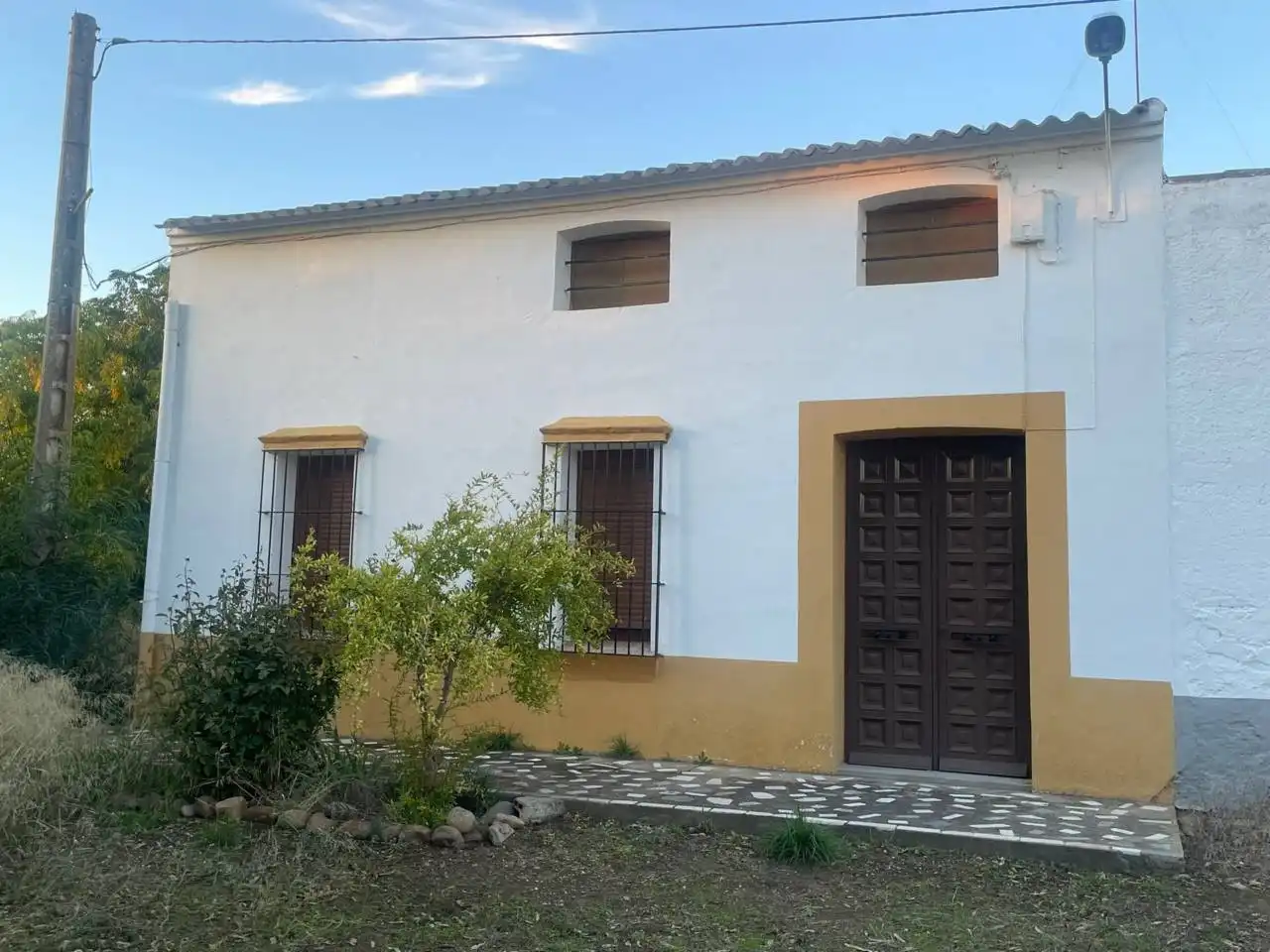 Exterior view of Houses for sale in Don Benito  with Private garden