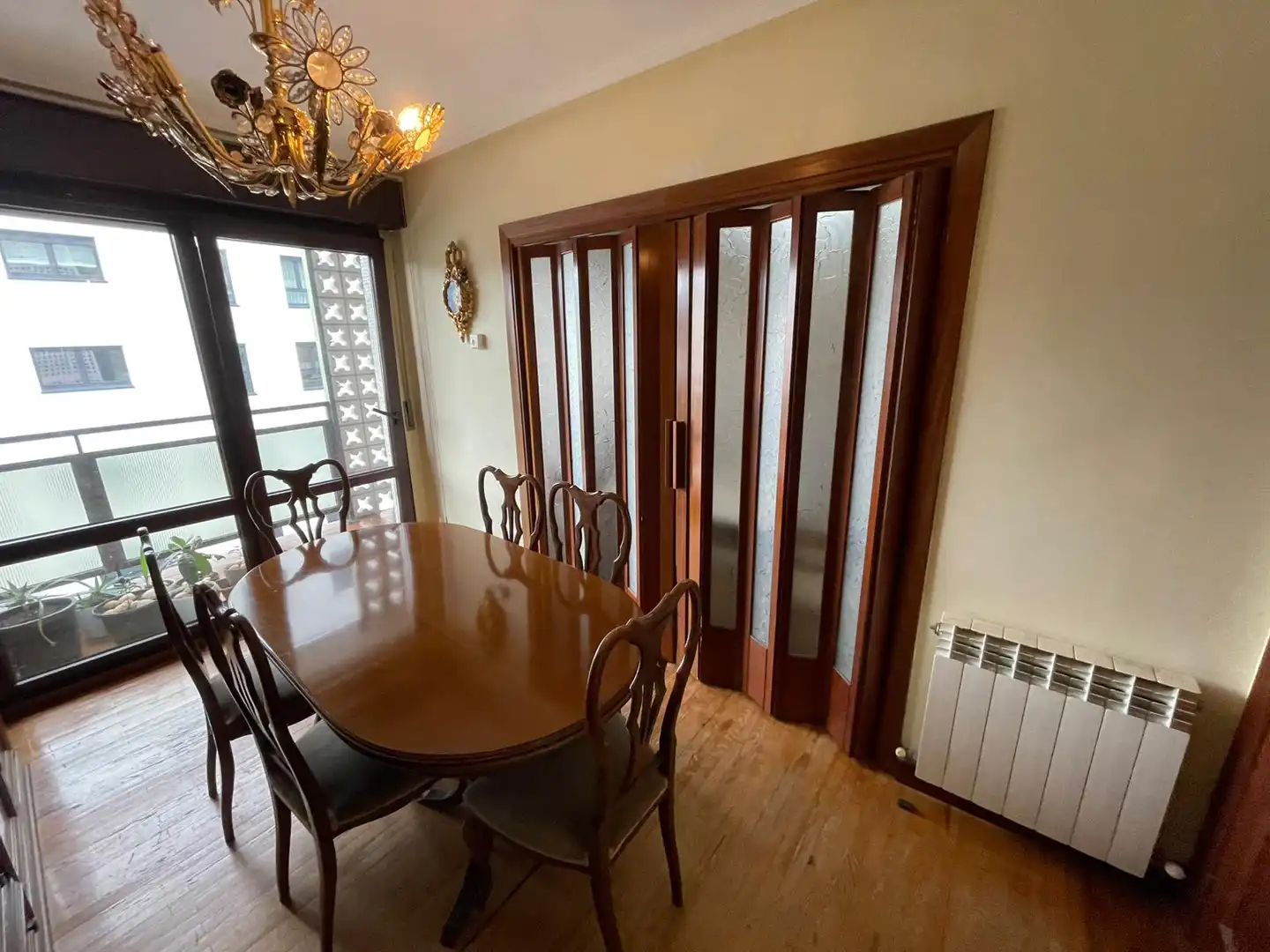 Dining room of Flat for sale in Barakaldo   with Heating, Parquet flooring and Terrace