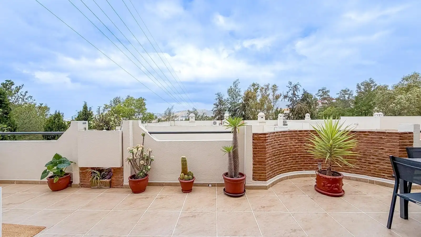 Terrace of Flat for sale in Málaga  with Air Conditioner, Heating and Private garden