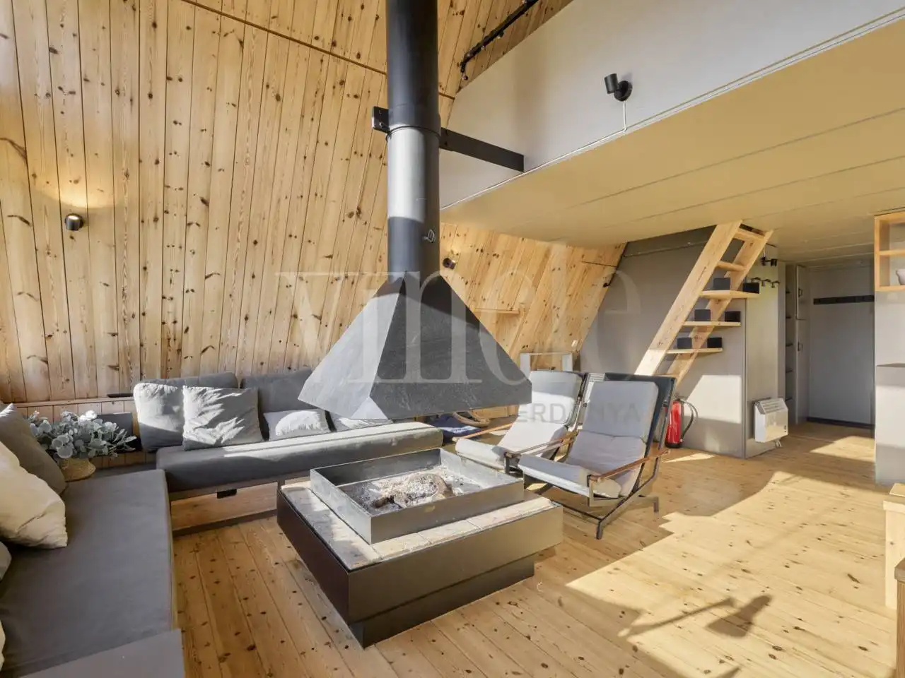 Sala de estar de Casa o chalet en venta en Bolvir con Calefacción, Jardín privado y Parquet