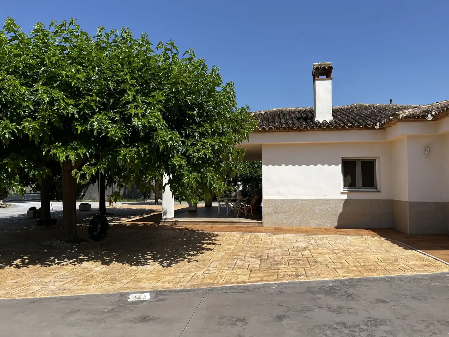 Vista exterior de Casa o xalet en venda en Ontinyent amb Aire condicionat, Calefacció i Jardí privat
